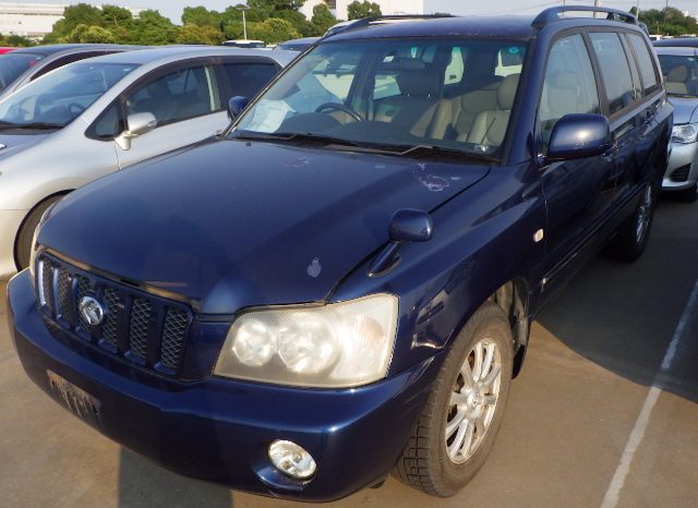 TOYOTA KLUGER 2001 full