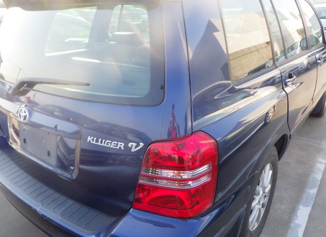 TOYOTA KLUGER 2001 full