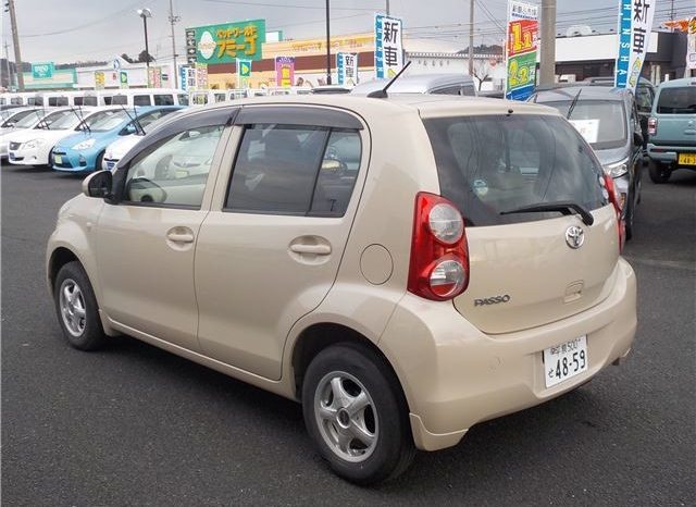 2012 TOYOTA PASSO full