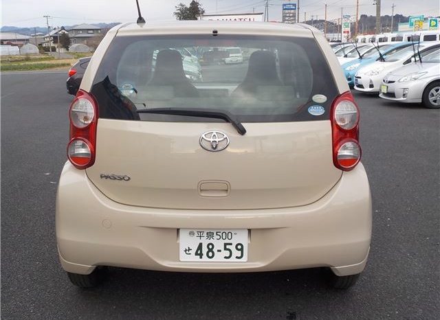 2012 TOYOTA PASSO full