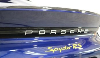 PORSCHE SPIDER 718 full