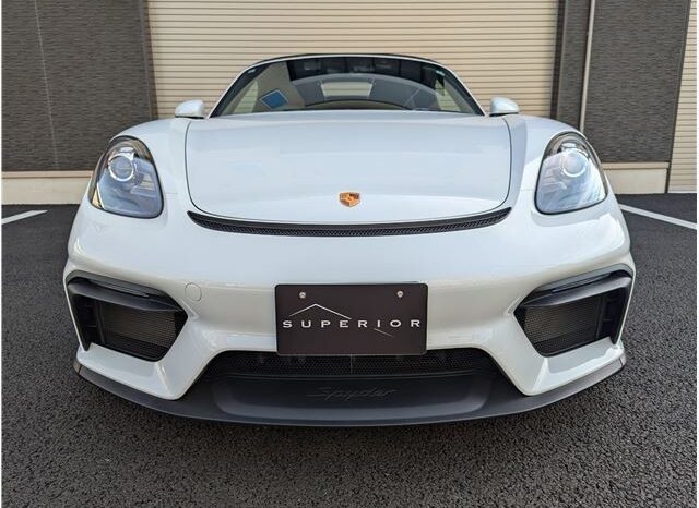 PORSCHE SPYDER 718 full