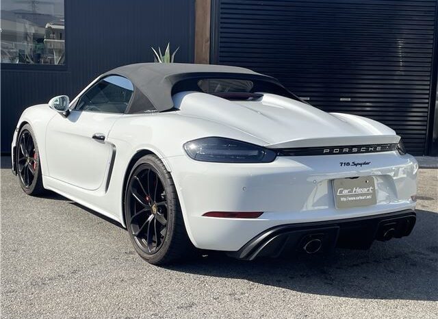 PORSCHE SYPDER 718 full