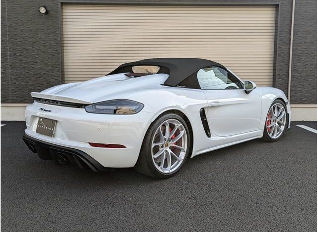 PORSCHE SPYDER 718 full