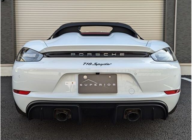 PORSCHE SPYDER 718 full