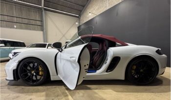 PORSCHE SPYDER 718 full