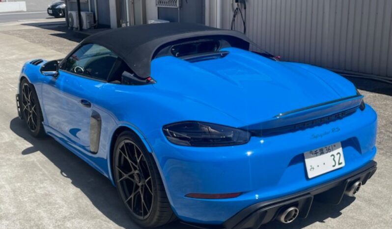 PORSCHE SPYDER 718 full
