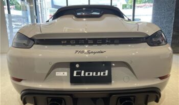 PORSCHE SPYDER 718 full
