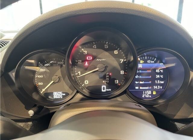 PORSCHE SPYDER 718 full