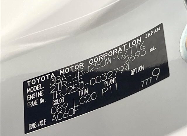 TOYOTA LAND CRUISER full