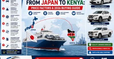 Japanese Used Cars for Sale in Kenya