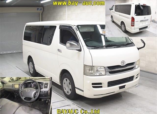 TOYOTA HIACE VAN 2009 full